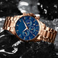 ⚖️ Men’s Quartz Stainless Steel Watch⌚