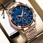 ⚖️ Men’s Quartz Stainless Steel Watch⌚