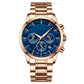 ⚖️ Men’s Quartz Stainless Steel Watch⌚