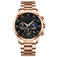 ⚖️ Men’s Quartz Stainless Steel Watch⌚