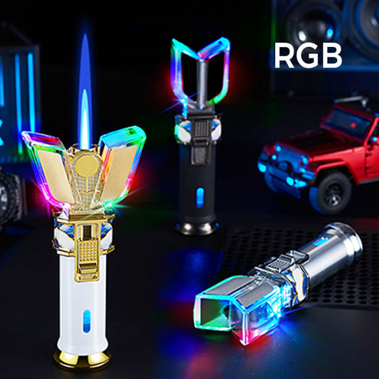 🔥2025 May Latest Pop-Up🔥Creative Windproof Blue Flame Lighter