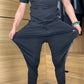 🌴Summer Specials❄️Men's Casual Sports Short Sleeve Long Pants (2-Piece Set)