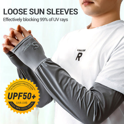 Ice-Feel Breathable Stretch Sun Sleeves
