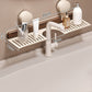 ⏳Time-limited Special⏰Walnut Suction Cup Bathroom Shelf