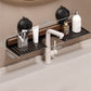 ⏳Time-limited Special⏰Walnut Suction Cup Bathroom Shelf