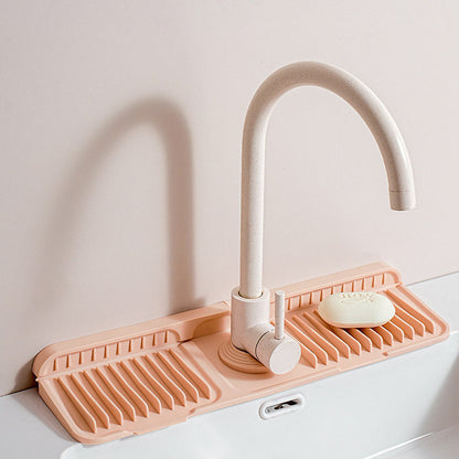 🔥 50% KORTING! 💧 Siliconen Kraanmat Tegen Waterplassen – Houd Je Aanrecht Droog & Schoon