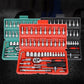 🔥While Supplies Last 40% OFF!🎉 46pcs Fast Ratchet Sleeve Wrench Kit