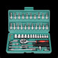 🔥While Supplies Last 40% OFF!🎉 46pcs Fast Ratchet Sleeve Wrench Kit