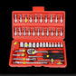 🔥While Supplies Last 40% OFF!🎉 46pcs Fast Ratchet Sleeve Wrench Kit