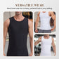 🔥While Supplies Last 40% OFF!🎉 Men's Solid Slimming Abdominal Control Vest