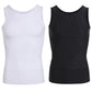🔥While Supplies Last 40% OFF!🎉 Men's Solid Slimming Abdominal Control Vest