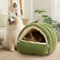 ⏳🔥TIJDELIJK 50% KORTING! ⏰ Warme & Comfortabele Pluche Huisdierengrot😸