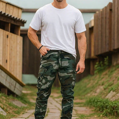 👖 Robuste taktische Arbeitshose – 💪 Strapazierfähiges Nylon-Baumwollgewebe | 🔧 Mit zahlreichen Taschen | 🌲 Für Outdoor-Aktivitäten und die Arbeit geeignet