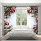 🔥While Supplies Last 40% OFF!🎉 Christmas Window Curtains 2-Piece Set for Home Decor