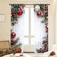 🔥While Supplies Last 40% OFF!🎉 Christmas Window Curtains 2-Piece Set for Home Decor