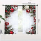 🔥While Supplies Last 40% OFF!🎉 Christmas Window Curtains 2-Piece Set for Home Decor