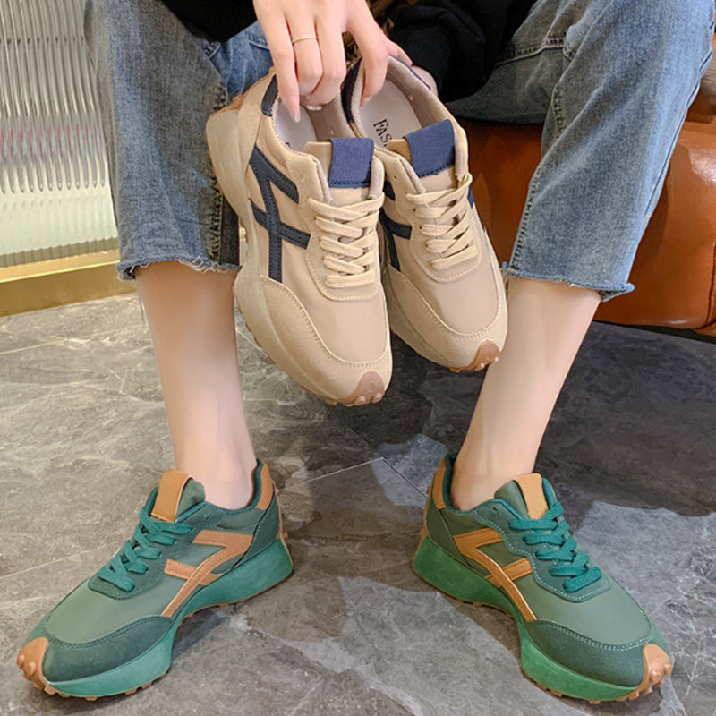 👟 –50% RABATT | Modische Damen-Sneakers mit dicker Sohle ✨