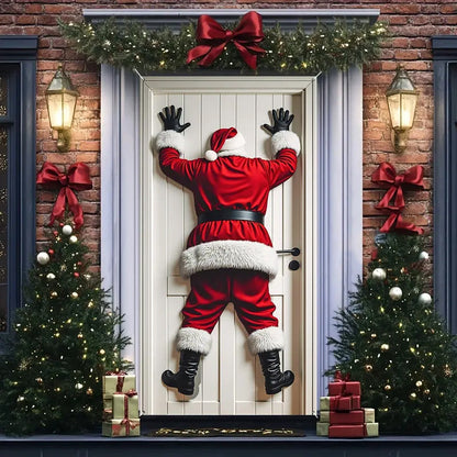 🔥While Supplies Last 40% OFF!🎉🎅🏻Christmas Door Backdrop Decoration Banner