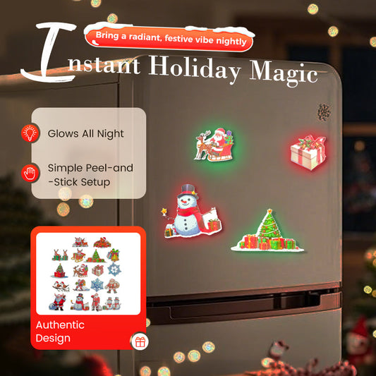 ⏰Lichtgevende Kerst Muurstickers Set
