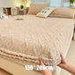 🛏️ Bespaar 50%! ✨ 360° Pluche Gebreid Hoeslaken – Rondom elastisch & heerlijk zacht ✨