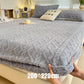 🛏️ Bespaar 50%! ✨ 360° Pluche Gebreid Hoeslaken – Rondom elastisch & heerlijk zacht ✨