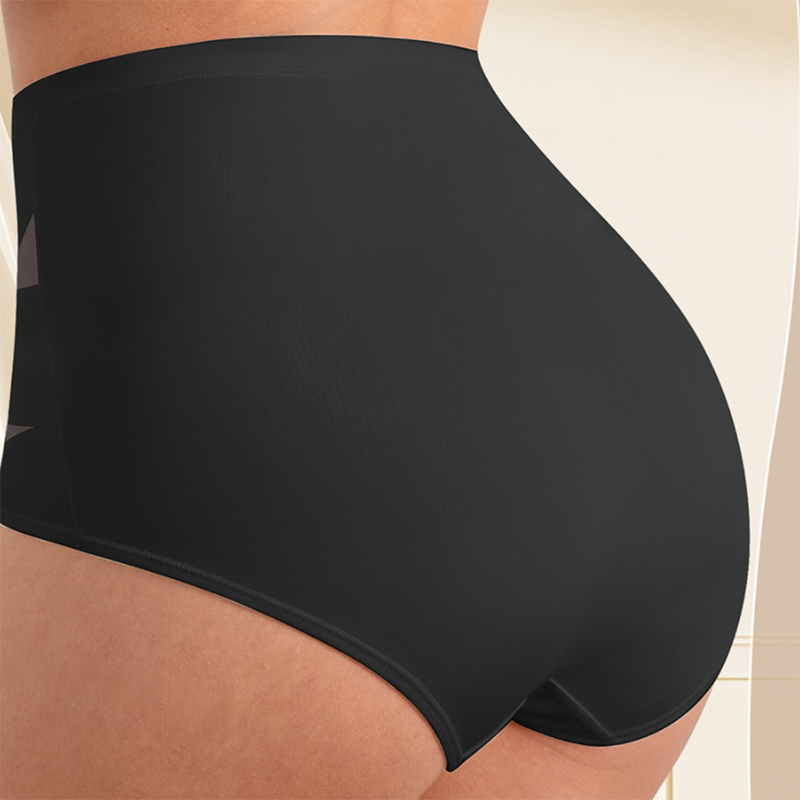 🌸Letzter Tag – 1 kaufen, 2 Packungen gratis!✨ Plus-Size High-Waist Cross Tummy Control Slips