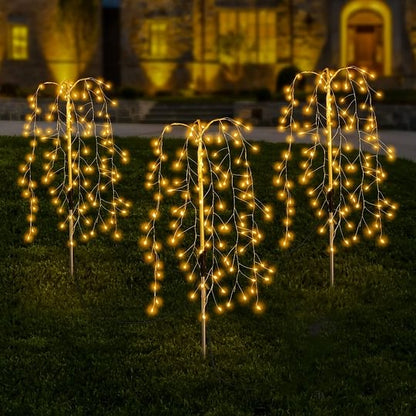 🔥🎆40% RABATT! Solar-Bodenlampe „Feuerwerk“ – dekorativ, IP55 wetterfest & 8-10h Licht für Garten & Terrasse ✨☀️