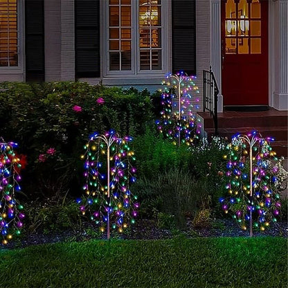 🔥🎆40% RABATT! Solar-Bodenlampe „Feuerwerk“ – dekorativ, IP55 wetterfest & 8-10h Licht für Garten & Terrasse ✨☀️