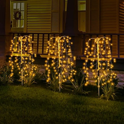 🔥🎆40% RABATT! Solar-Bodenlampe „Feuerwerk“ – dekorativ, IP55 wetterfest & 8-10h Licht für Garten & Terrasse ✨☀️