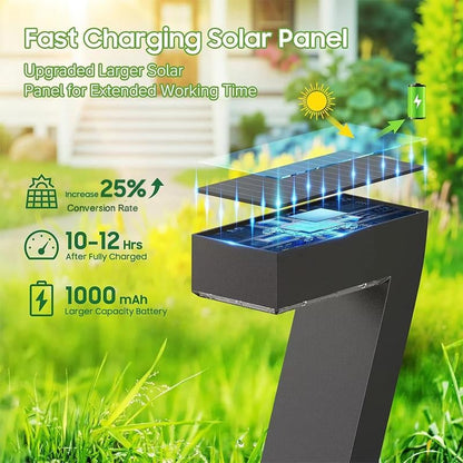 ✨ LIMITED-TIME 40% RABATT! 🏡 4er-Set Kreative Wasserfeste Solarleuchten – 7-Form, 12h Licht, IP65 🌙