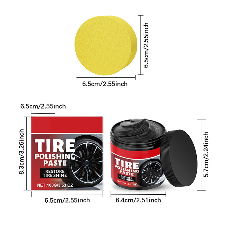 🚗 KAUFE 1 ERHALTE 1 GRATIS! ✨ Felgenpflegebalsam mit Schwammapplikator – Reinigt & Schützt, Verleiht Lang anhaltenden Glanz & Einfache Anwendung 🚗