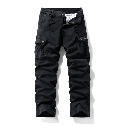 👖40% Rabatt!⚡Herren-Taktik-Arbeitshosen – gerade geschnitten, atmungsaktives hochwertiges Baumwollmaterial, praktische Taschen 🎒