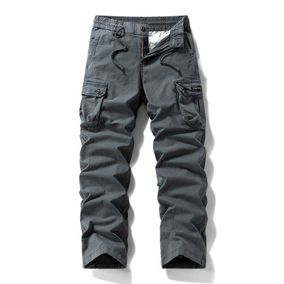 👖40% Rabatt!⚡Herren-Taktik-Arbeitshosen – gerade geschnitten, atmungsaktives hochwertiges Baumwollmaterial, praktische Taschen 🎒