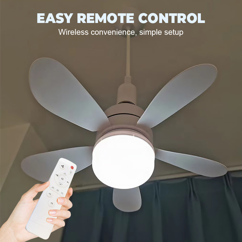 🔥LETZTER TAG – 50 % RABATT🌬️ 2-in-1-Deckenventilator mit Fernbedienung und LED-Beleuchtung – energieeffizient, leiser Motor und ideal für den Wohnkomfort 🏠