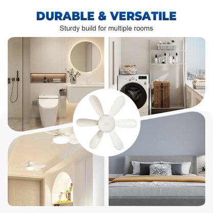 🔥LETZTER TAG – 50 % RABATT🌬️ 2-in-1-Deckenventilator mit Fernbedienung und LED-Beleuchtung – energieeffizient, leiser Motor und ideal für den Wohnkomfort 🏠