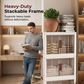 ⏰ 50 % KORTING – Slechts korte tijd 🏠 Opvouwbare opbergkast 📦 Stofdicht, zonder montage & ideaal voor kleding, speelgoed, boeken en beddengoed