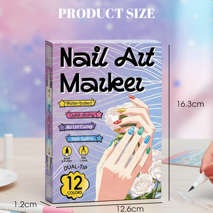 ✍️ 50% KORTING! 💅 Nagelkunstpen met 2-in-1-punt – Nauwkeurige lijnen en details – Ideaal voor thuis of onderweg – nette, professionele nagelkunst zonder veel moeite ✨
