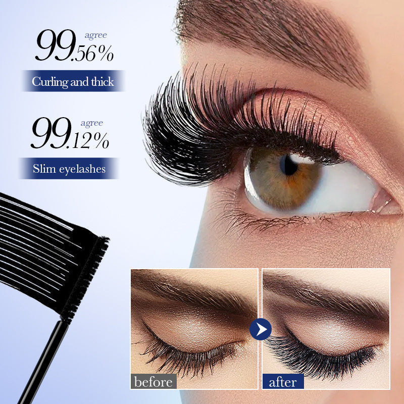 ✨2 zum Preis von 1✨24h langhaltende wasserfeste Mascara – Schnelltrocknend für gekräuselte, verlängerte Wimpern ohne Klumpen