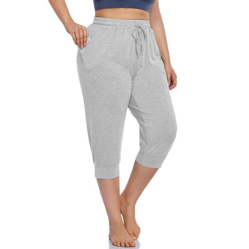👖Lässige Caprihose für Damen mit Taschen – bequem, atmungsaktiv & perfekt für Frühling & Sommer🌞👜