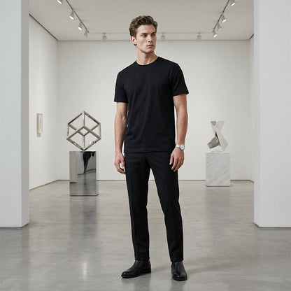 Herren Classic T-Shirt mit Rundhalsausschnitt – bequem, atmungsaktiv & vielseitig