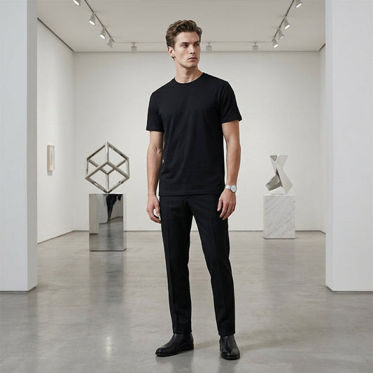 Herren Classic T-Shirt mit Rundhalsausschnitt – bequem, atmungsaktiv & vielseitig
