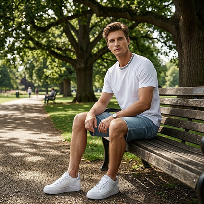 Herren Denim-Shorts mit lässiger, lockere Passform – bequem, strapazierfähig & vielseitig – ideal für Sommer & Freizeit
