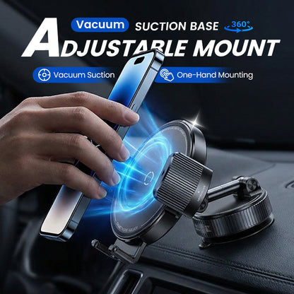 📢📢50% OFF !! ⏰Adjustable Magnetic Car Mount with Vacuum Suction Base