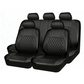 📢📢40% OFF !! ⏰9-Piece Universal Fit Leather Car Seat Cover Set