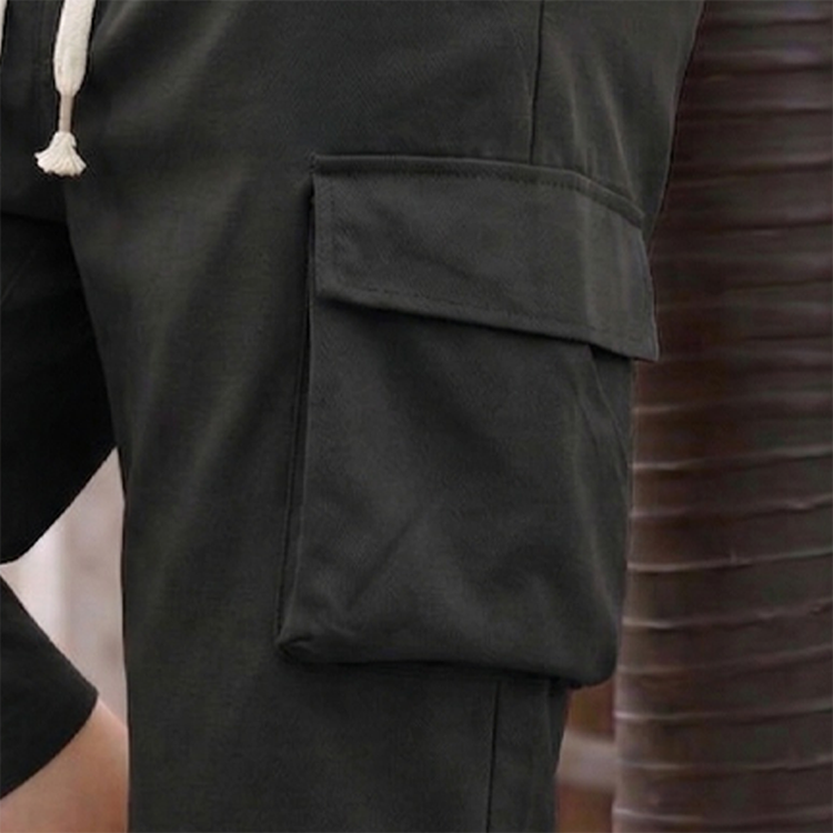 ⌛ Nur noch 1 Woche – 50 % auf alles + kostenloser Versand! ⏰Herren Cargo-Capri-Shorts mit Kordelzug – bequem, vielseitig & strapazierfähig