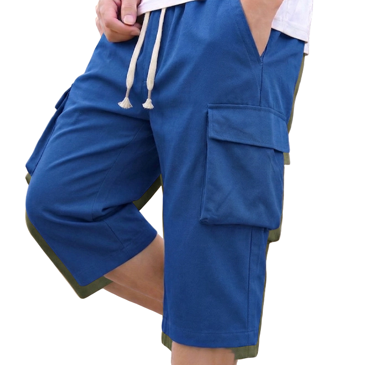 ⌛ Nur noch 1 Woche – 50 % auf alles + kostenloser Versand! ⏰Herren Cargo-Capri-Shorts mit Kordelzug – bequem, vielseitig & strapazierfähig