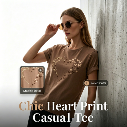 👚 50% RABATT! ✨ Lässiges Damen-Oberteil mit Kurzarm und Print – Bunter Look, weicher Stoff & perfekt für Sommer, Strand oder Freizeit – leicht kombinierbar 🌸