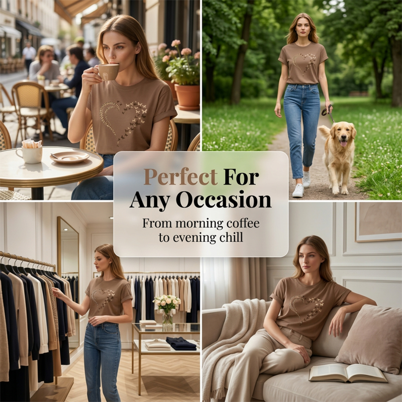 👚 50% RABATT! ✨ Lässiges Damen-Oberteil mit Kurzarm und Print – Bunter Look, weicher Stoff & perfekt für Sommer, Strand oder Freizeit – leicht kombinierbar 🌸