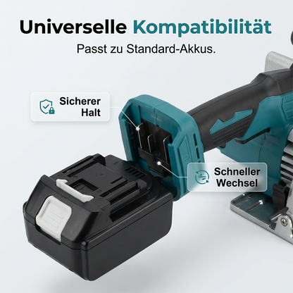 ⚡ 50% RABATT! 🛠️ Hochgeschwindigkeits-Akku-Kreissäge mit bürstenlosem Motor – Leistungsstark, kabellos & präzise – Ideal für Holz, DIY-Projekte oder Baustelle – saubere Schnitte ohne störendes Kabel 🔋