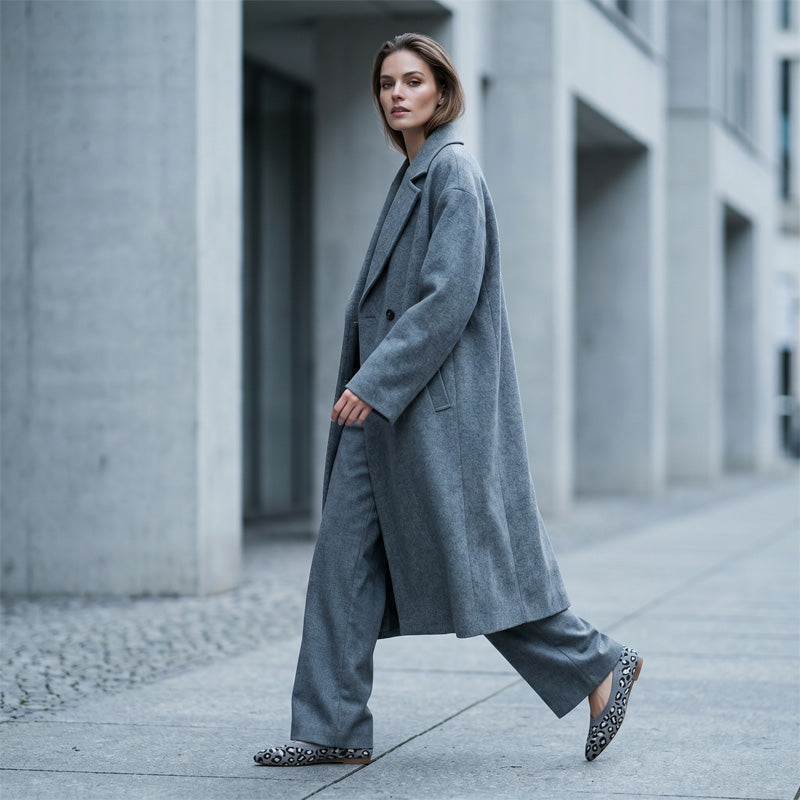 🌞NEU: Sommerkollektion mit bis zu 50% Rabatt 🛍️Damen Leopardenmuster-Schuhe – spitz zulaufend, flacher Absatz